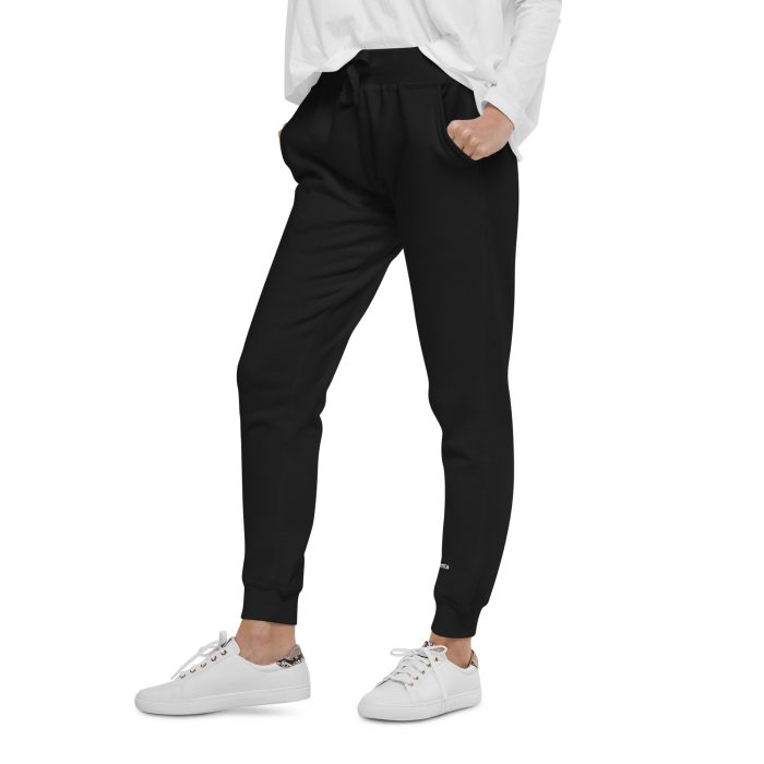 Pantaloni tuta in pile unisex - immagine 2