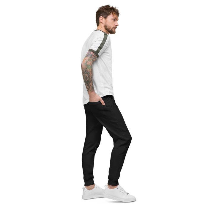 Pantaloni tuta in pile unisex - immagine 4