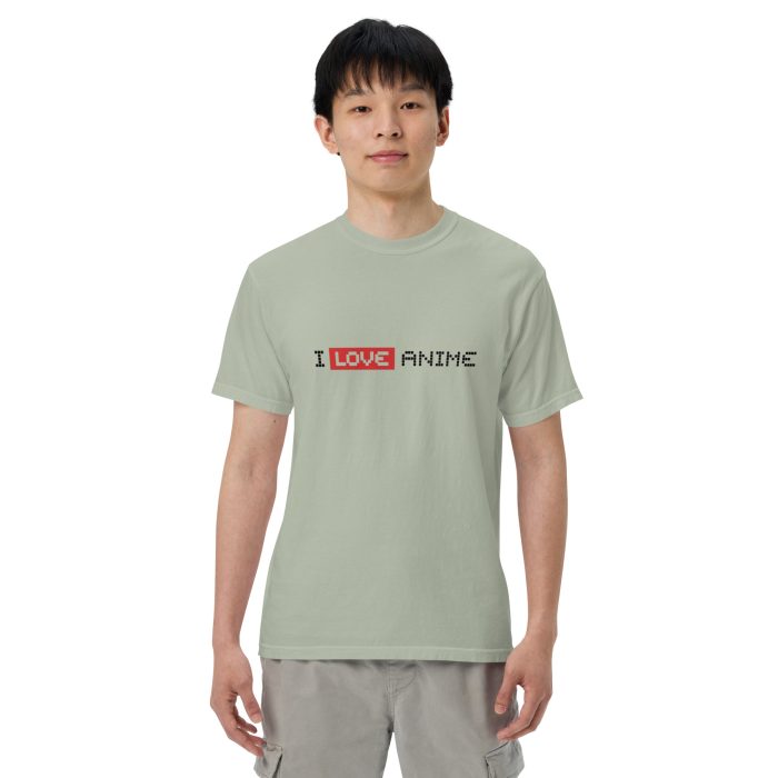 T-shirt pesante tinta in capo unisex - immagine 5
