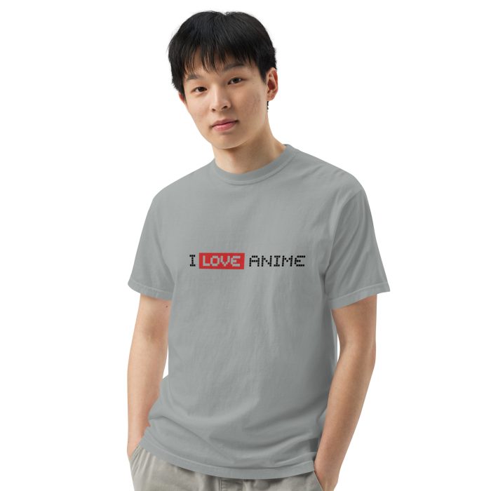 T-shirt pesante tinta in capo unisex - immagine 4